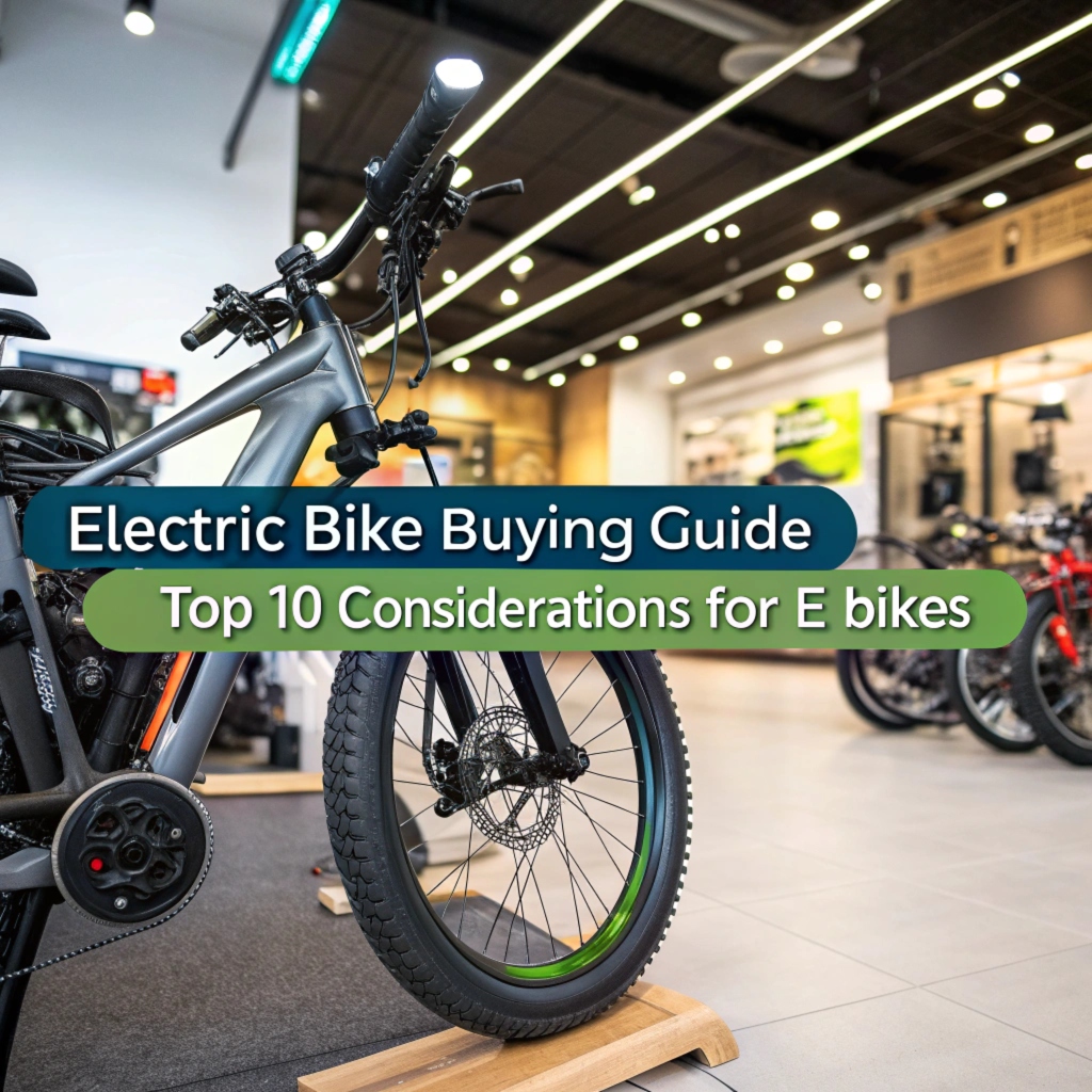 Top 10 Considerations When Buying an Electric Bike from Your Local Store