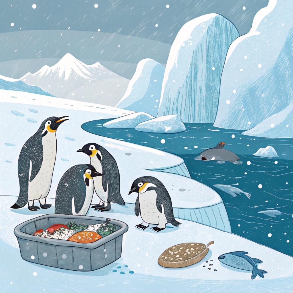 Expert Advice on Feeding Penguins in Antarctica's Extreme Winter Conditions