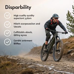 a man riding a bike on a dirt road