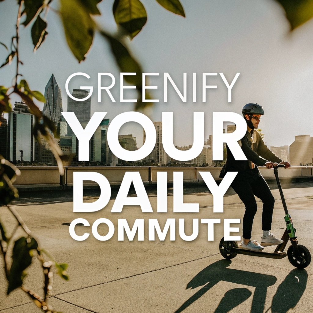 Sustainable E-Scooters for Your Commute