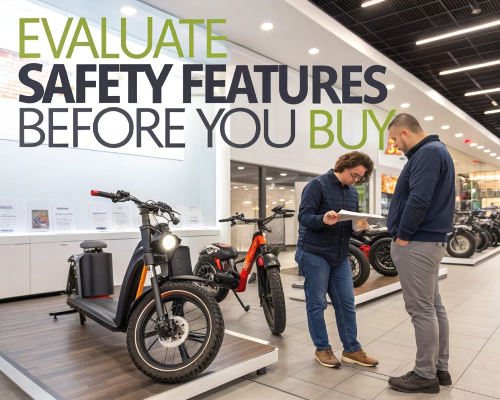 Evaluating Safety Features of eBikes & eScooters Before You Buy