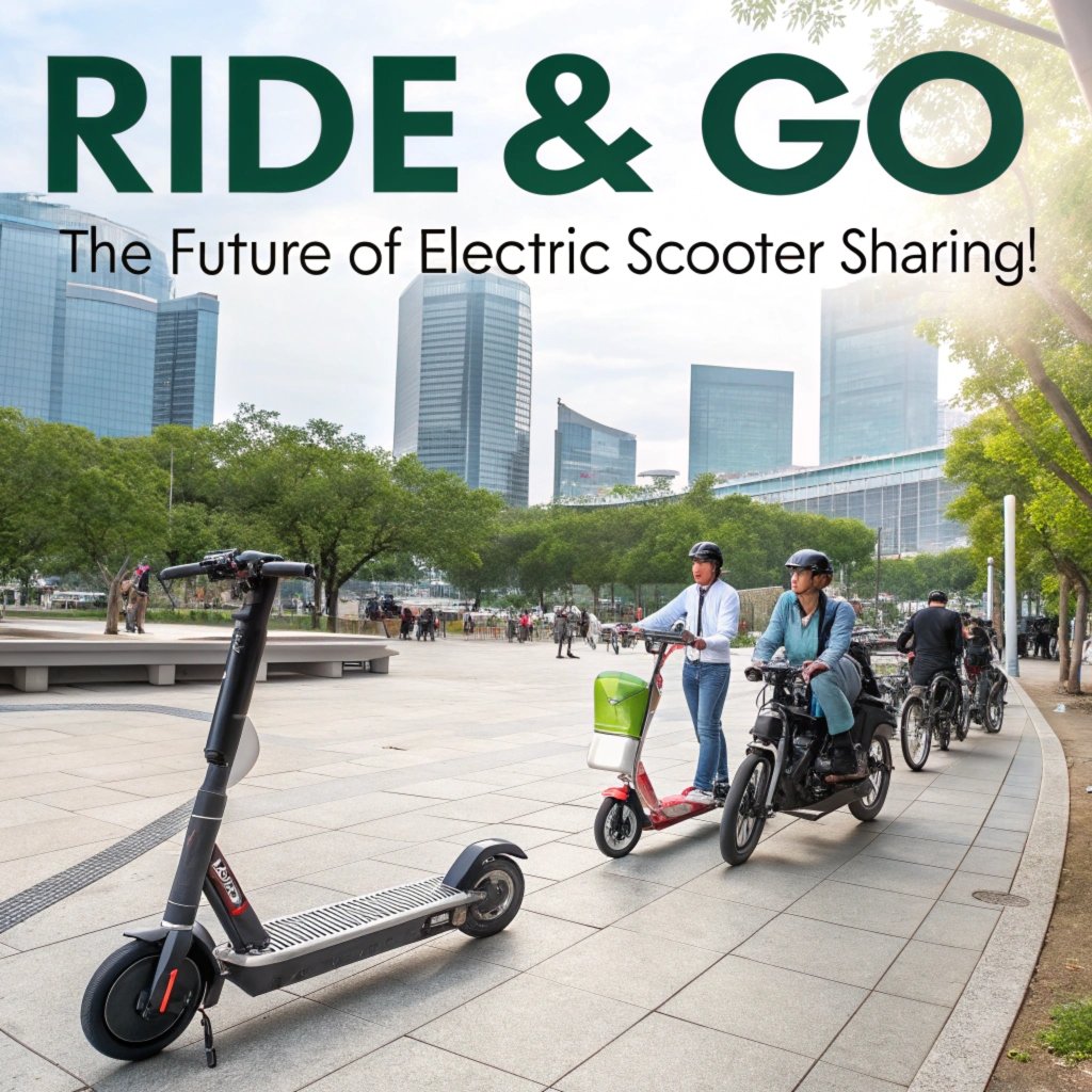 Ride & Go The Game-Changing Future of Electric Scooter Sharing with Companies like Bird Rivaling Traditional Tandem Bike-Propelled Innovators Globally.